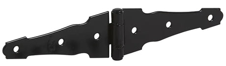 National Hardware N109-036 Strap Hinge, 1-5/8 in H Frame Leaf, 4 in W Frame Leaf, 26/81 in Thick Frame Leaf, Steel