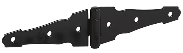 National Hardware N109-036 Strap Hinge, 1-5/8 in H Frame Leaf, 4 in W Frame Leaf, 26/81 in Thick Frame Leaf, Steel