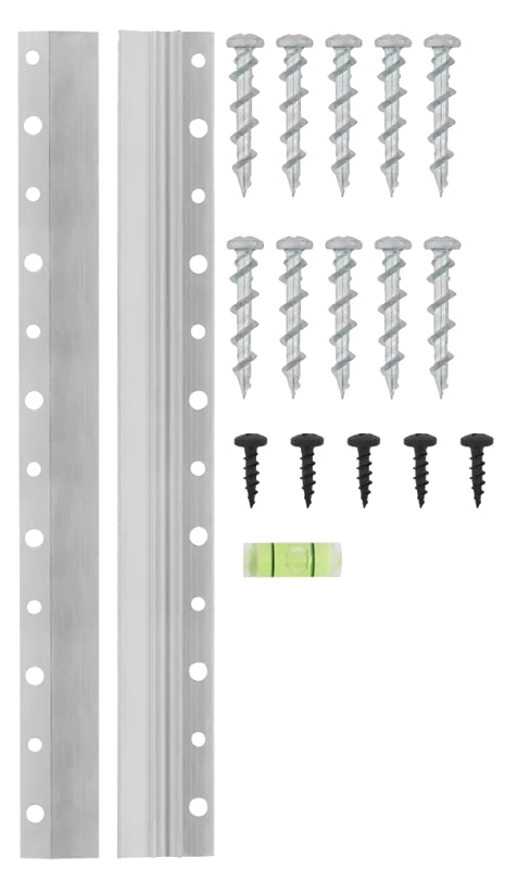 National Hardware PB2564 Series N260-137 Clip Strip, Aluminum, Anodized
