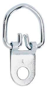 National Hardware TB2527 Series N261-488 Small D-Ring Hanger, 20 lb, Steel, Zinc, Wall Mounting