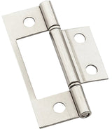 National Hardware V530 Series N830-433 Door Hinge, Satin Nickel