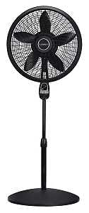 Lasko 1843 Pedestal Fan, Black
