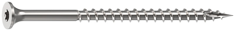 Camo 0348174 Deck Screw, #10 Thread, 3 in L, 2/3 Thread, Bugle Head, Star Drive, Sharp, Type-17 Point, 350