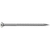 Camo 0348194 Deck Screw, #10 Thread, 3-1/2 in L, 2/3 Thread, Bugle Head, Star Drive, Sharp, Type-17 Point, 350