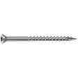 Camo 0350150 Deck Screw, 0.163 in Thread, 2-1/2 in L, Trim Head, Star Drive, Sharp, Type-17 Point, 305 Stainless Steel