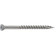 Camo 0353050ES Deck Screw, 0.163 in Thread, 2-1/2 in L, Star Drive, Sharp, Type-17 Point, 316 Stainless Steel, Gray