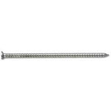 ProFIT 0241155 Siding Nail, 8D, 2-1/2 in L, 304 Stainless Steel, Checkered Brad Head, Ring Shank, 5 lb