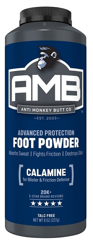 Anti Monkey Butt 813388 Foot Powder, Powder, 8 oz, Pack of 3