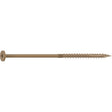 Camo 0360249 Structural Screw, 1/4 in Thread, 6 in L, Flat Head, Star Drive, Sharp Point, PROTECH Ultra 4 Coated, 250