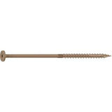 Camo 0360249 Structural Screw, 1/4 in Thread, 6 in L, Flat Head, Star Drive, Sharp Point, PROTECH Ultra 4 Coated, 250