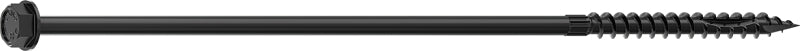 Camo 0365274 Structural Screw, 5/16 in Thread, 10 in L, Hex Head, Hex Drive, Sharp Point, PROTECH Ultra 4 Coated, 50
