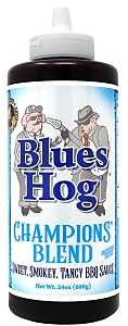 Blues Hog 70610 BBQ Sauce, Champions' Blend, 24 oz Bottle