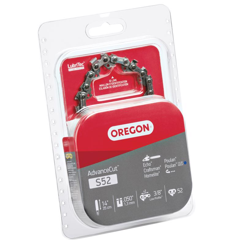 Oregon AdvanceCut S52 14 in. Chainsaw Chain 52 links