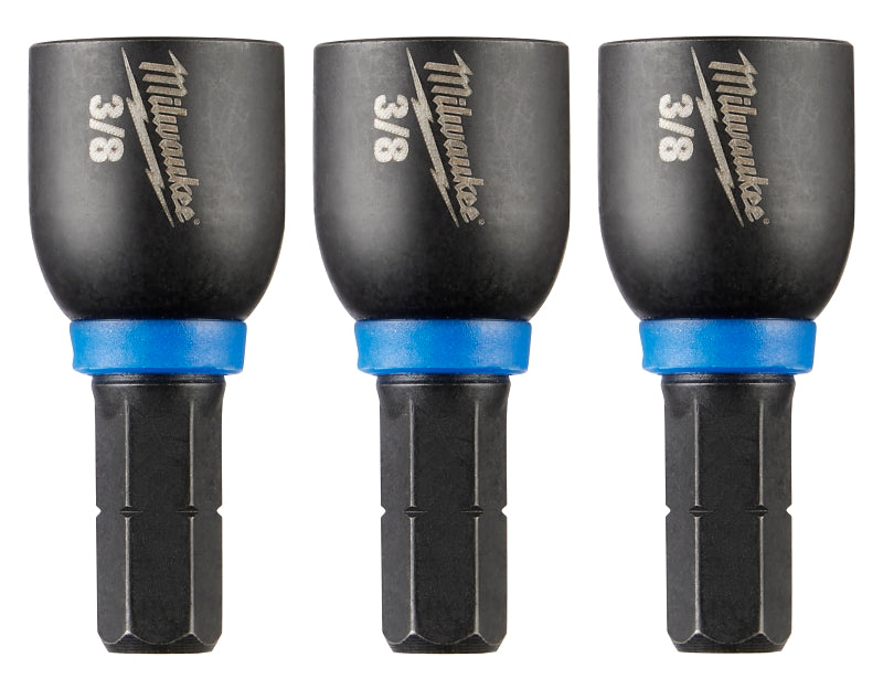 Milwaukee 49-66-4515 Nut Driver, 3/8 in Drive, 1-1/2 in OAL, Magnetic