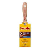 Purdy 380525 Trim Brush, Hardwood Handle, 2-1/2 in W, Flat Brush, Nylon/Polyester Bristle, Beaver Tail Handle