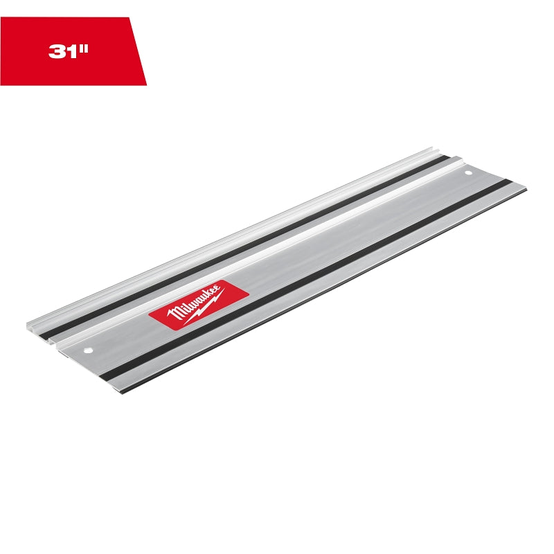 Milwaukee 48-08-0570 Guide Rail, 31 in L, 7.4 in W, Aluminum
