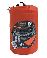 Klymit Insulated Static V 06IVOR02C Sleeping Pad, 72 in L, 23 in W, 75D Polyester, Orange