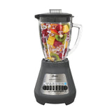 Oster Classic Series BLSTMEGG00000 Blender, 48 oz Bowl, 700 W, 8-Speed, Glass, Gray, Plastic Bowl