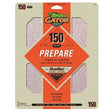 Gator 7264 Sanding Sheet, 9 in W, 11 in L, 150 Grit, Medium, Aluminum Oxide Abrasive, Latex Backing