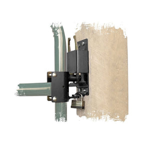 Koch 4076023 2-Way Lockable Gate Latch, Metal