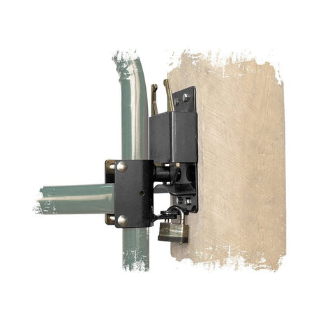 Koch 4076023 2-Way Lockable Gate Latch, Metal