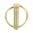 Koch 4020731 Lynch Pin, 1-3/4 in OAL, Zinc