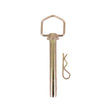Koch 4012413 Hitch Pin, 2 Hitch, 3/4 in Dia Pin, 4-1/4 in OAL, Zinc