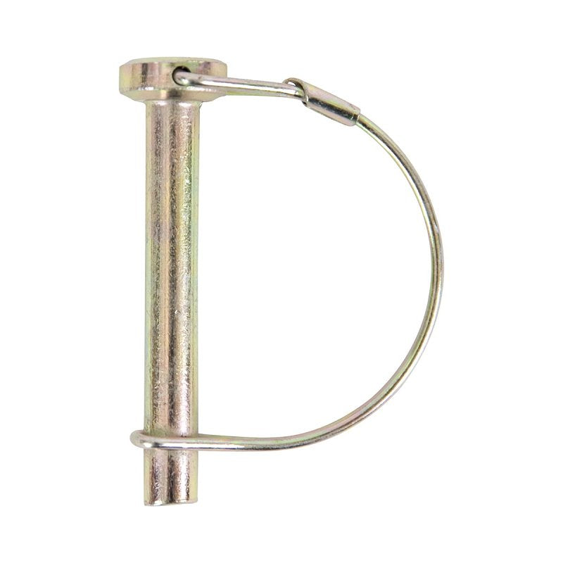 Koch 4021631 Round PTO Locking Pin, 3/8 in Dia Pin, 2-1/4 in OAL, Zinc