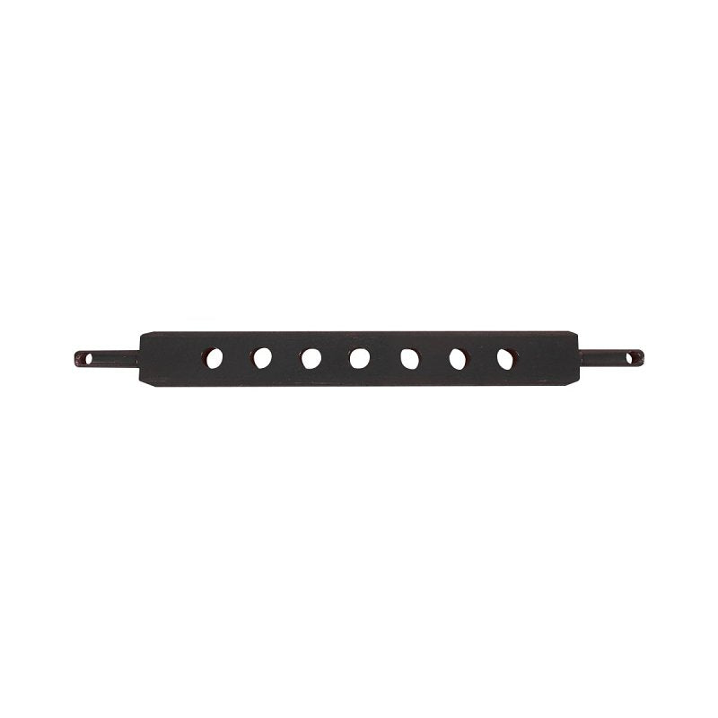 Koch 4030023 7-Hole Drawbar, 1 Hitch, Powder-Coated