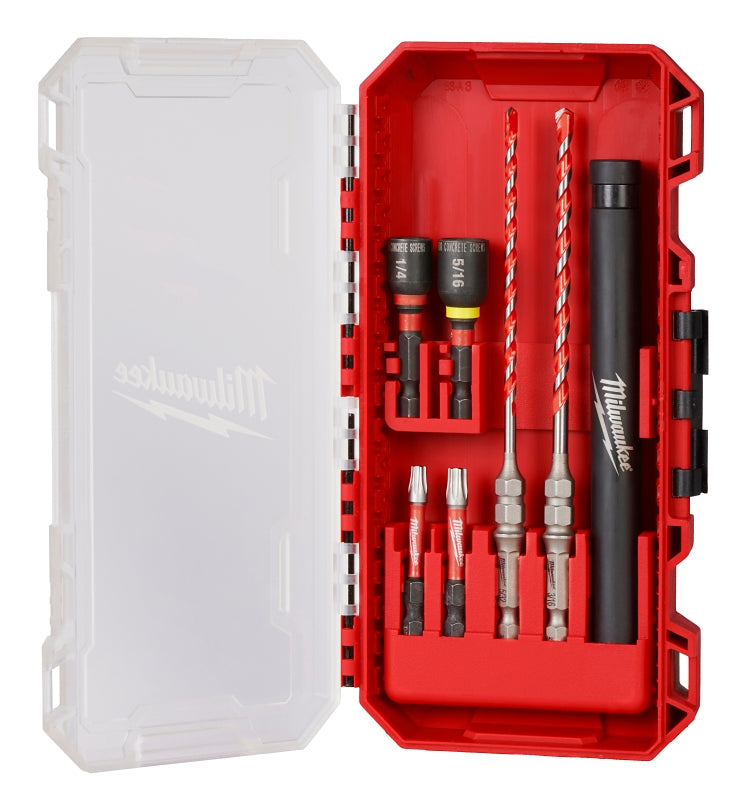 Milwaukee SHOCKWAVE Impact Duty 48-20-9097 Drill Bit Screw Install Kit, 7-Piece