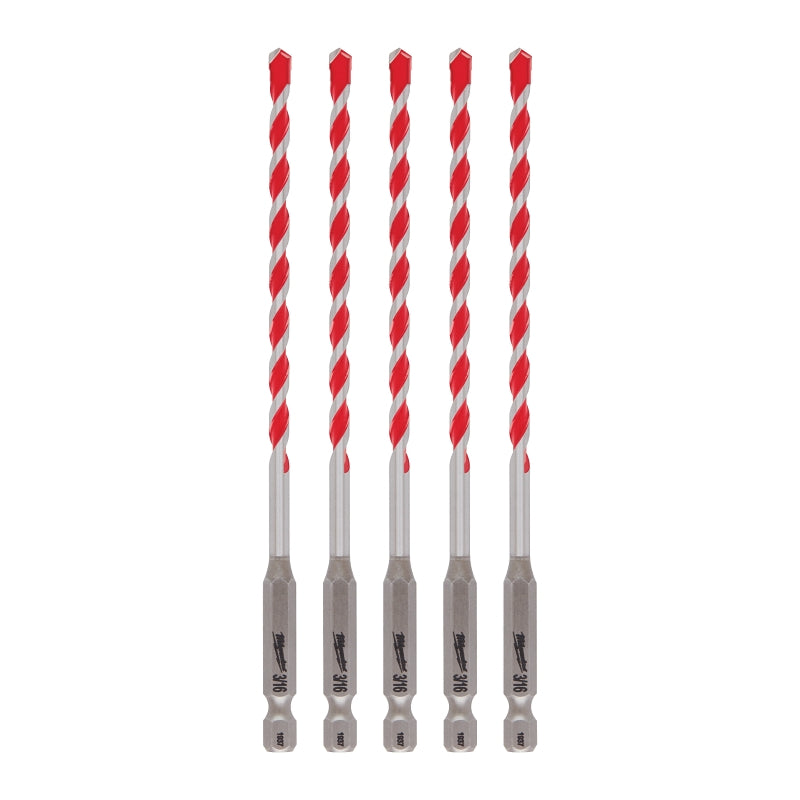 BIT DRILL HAMMER 3/16X4X6IN, Pack of 3