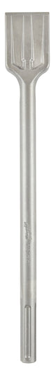 Milwaukee SDS Max SLEDGE 48-62-4084 Scaling Chisel Bit, 2 in W Tip, 3/4 in Dia Shank, SDS Max Shank, Steel