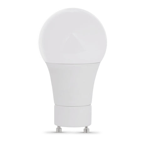 Feit Electric A60DM827GU2410KLED/2 LED Bulb, 120 V, 800 Lumens, 10 W, A19 Lamp, 60 W Equivalent, Dimmable, 2/PK