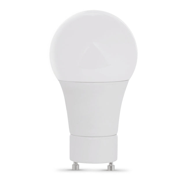 Feit Electric A60DM827GU2410KLED/2 LED Bulb, 120 V, 800 Lumens, 10 W, A19 Lamp, 60 W Equivalent, Dimmable, 2/PK