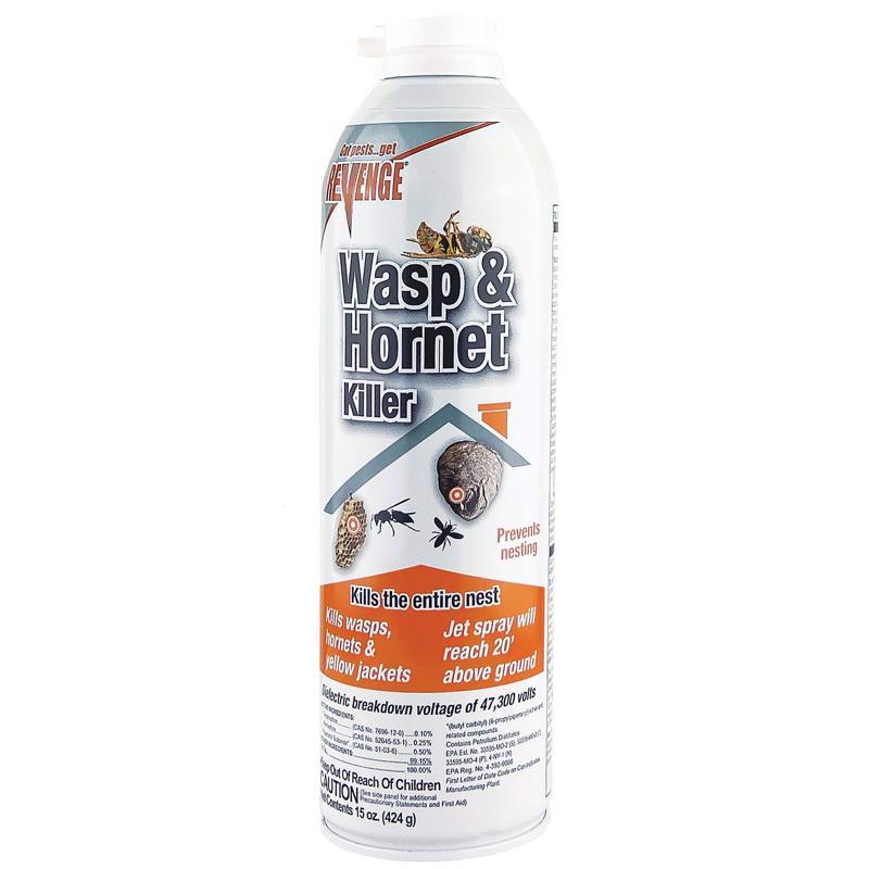 Bonide 631 Wasp and Hornet Killer, Liquid, Spray Application, 15 oz Aerosol Can