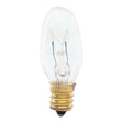 Feit Electric BP4C7/4 Incandescent Bulb, 4 W, C7 Lamp, E12 Candelabra Lamp Base, 2700 K Color Temp, 3000 hr Average Life
