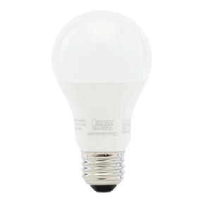 Feit Electric A800830/10KLED/ LED Light Bulb, General Purpose, A19 Lamp, 60 W Equivalent, E26 Lamp Base, Non-Dimmable, Soft White