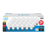 Feit Electric A800850/10KLED/MP/24 LED Bulb, General-Purpose, A19 Lamp, 60 W Equivalent, E26 Medium Lamp Base, White
