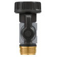 Orbit 56738 Metal Coupling, 3/4 in, Swivel, Brass, Black