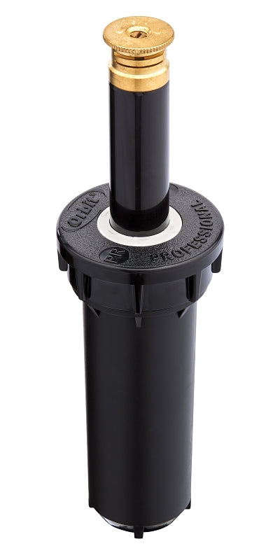 Orbit 80358 Spray Head Sprinkler, 1/2 in Connection, Female, 3 in H Pop-Up, 10 to 15 ft, 180 deg Nozzle Trajectory