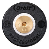Orbit 80359 Spray Head Sprinkler, 1/2 in Connection, Female, 3 in H Pop-Up, 10 to 15 ft, 90 deg Nozzle Trajectory