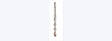 Milwaukee M2 48-20-7473 Drill Bit, 1/2 in Dia, 10 in OAL, Spiral Flute, 4-Flute, 25/64 in Dia Shank, SDS Shank