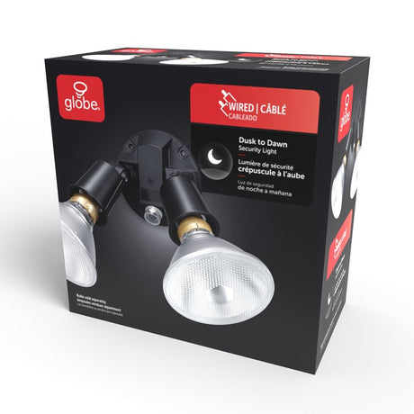 globe 17000083 Dusk-to-Dawn Swivel Arm Security Light