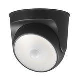 globe 17000183 Security Orb Light, LED Lamp, Daylight, 250 Lumens, 4000 K Color Temp, Black Fixture, Pack of 4