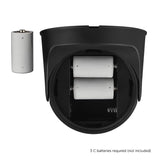 globe 17000183 Security Orb Light, LED Lamp, Daylight, 250 Lumens, 4000 K Color Temp, Black Fixture, Pack of 4