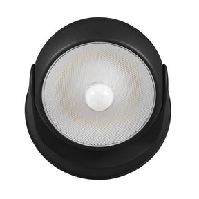 globe 17000183 Security Orb Light, LED Lamp, Daylight, 250 Lumens, 4000 K Color Temp, Black Fixture, Pack of 4