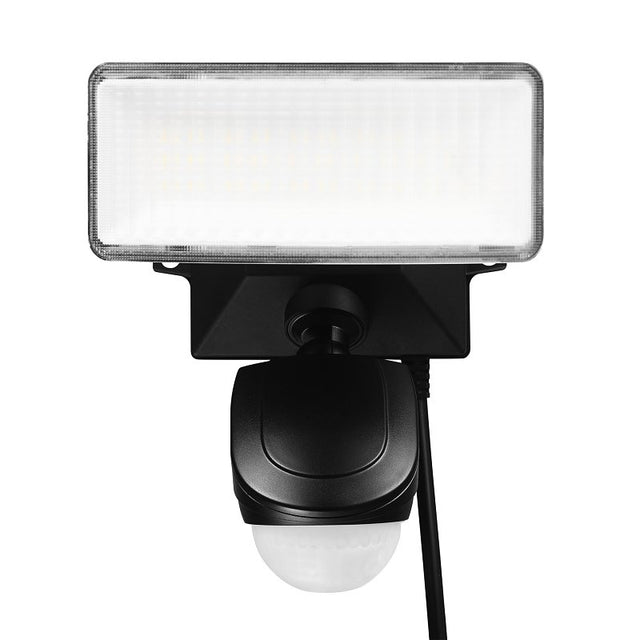 globe 17000198 Security Light, 120 V, 14 W, 1 -Lamp, LED Lamp, Daylight, 1200 Lumens, 4000 K Color Temp, Plastic Fixture
