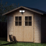 globe 17000208 Security Flood Light, 120 V, 8 W, 1 -Lamp, LED Lamp, Daylight, 600 Lumens, 4000 K Color Temp
