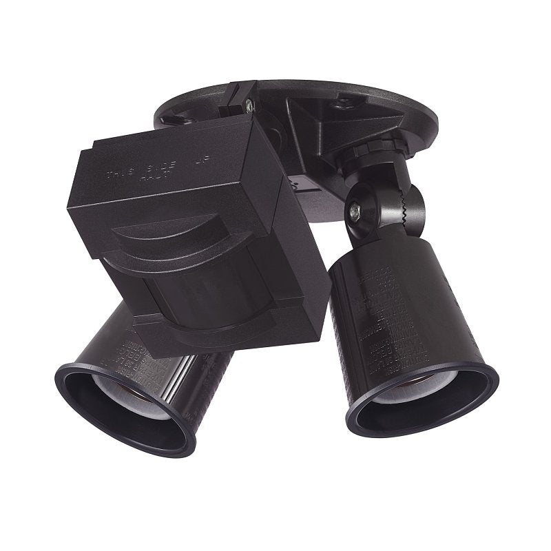 globe 17000268 Security Flood Light, 120 W, Bronze Fixture