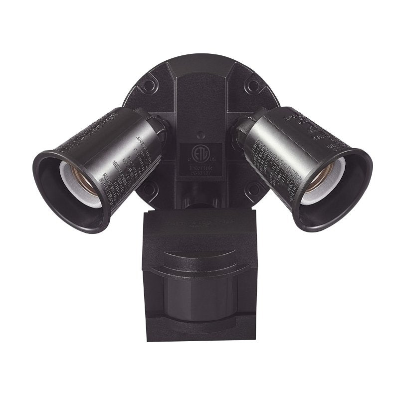 globe 17000268 Security Flood Light, 120 W, Bronze Fixture